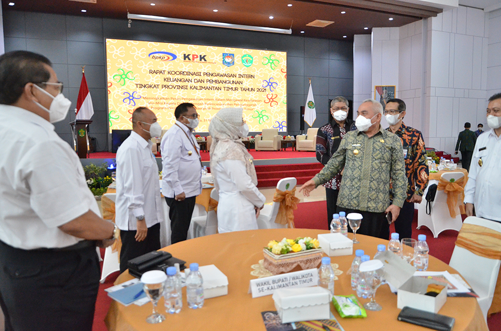 Rakor Pengawasan Intern Keuangan & Pembangunan Daerah Provinsi Kaltim